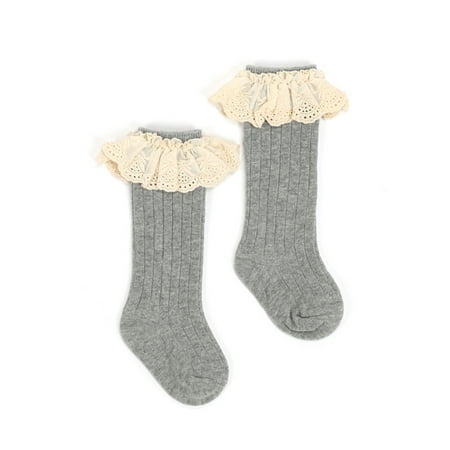 Eyicmarn Baby Girls Long Socks Patchwork Top Lace Layer Knee-High Soft Foot Wear Breathable Thin Style Spring/Summer Stockings
Eyicmarn Baby Girls Long Socks Patchwork Top Lace Layer Knee-High Soft Foot Wear Breathable Thin Style Spring/Summer Stockings