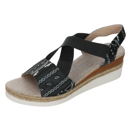 QISIWOLE Sandals Women Printed Beach Slippers Summer Wedge Platform Arch Support Orthopedic Shoes Deals
QISIWOLE Sandals Women Printed Beach Slippers Summer Wedge Platform Arch Support Orthopedic Shoes Deals