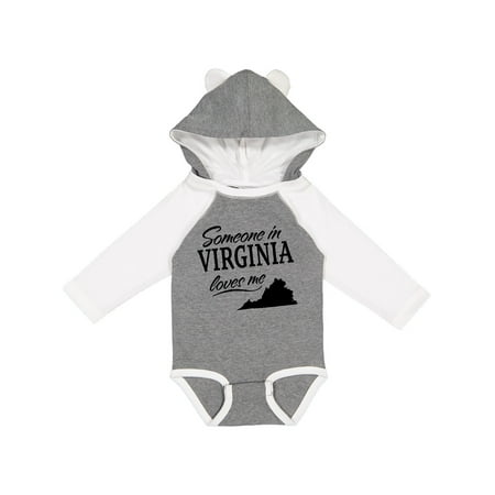 Inktastic Someone in Virginia Loves Me Gift Baby Boy or Baby Girl Long Sleeve Bodysuit
Inktastic Someone in Virginia Loves Me Gift Baby Boy or Baby Girl Long Sleeve Bodysuit