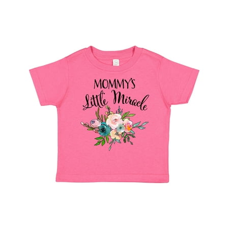 Inktastic Mommy s Little Miracle Gift Toddler Boy or Toddler Girl T-Shirt