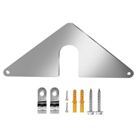 RUIHAN Hose Bib Mounting Plate-1 Set Triangle Faucet Mounting Plate Fix Loose Sillcock
RUIHAN Hose Bib Mounting Plate-1 Set Triangle Faucet Mounting Plate Fix Loose Sillcock