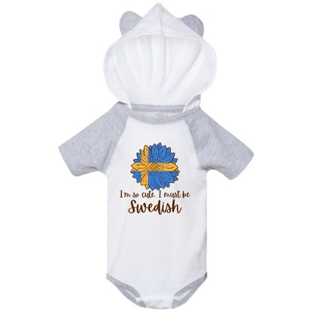 Inktastic I m So Cute I Must be Swedish Sunflower Gift Baby Boy or Baby Girl Bodysuit
Inktastic I m So Cute I Must be Swedish Sunflower Gift Baby Boy or Baby Girl Bodysuit