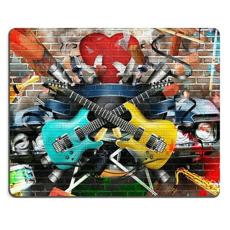 POPCreation Collage of music color and bright musical Mouse pads Gaming Mouse Pad 9.84x7.87 inches
POPCreation Collage of music color and bright musical Mouse pads Gaming Mouse Pad 9.84x7.87 inches