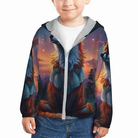 Gaeub Starry Sky Meditating Fox Print Athletic Sun Protection Hoodie for Kids Long Sleeve Outdoor UV Shirt Running Fishing Top for Boys Girls-2 Years
Gaeub Starry Sky Meditating Fox Print Athletic Sun Protection Hoodie for Kids Long Sleeve Outdoor UV Shirt Running Fishing Top for Boys Girls-2 Years