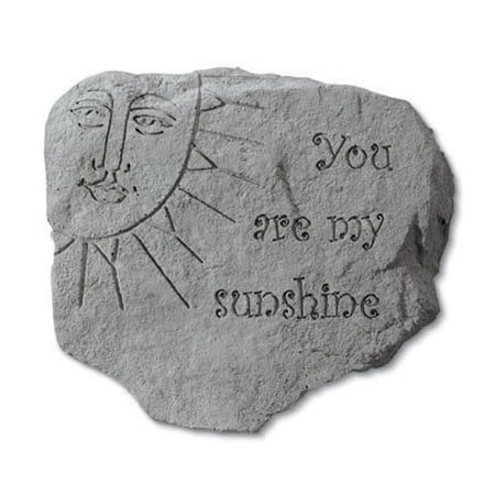 You Are My Sunshine Garden Accent Garden Stone