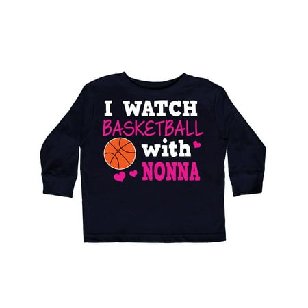 Inktastic I Watch Basketball with Nonna Gift Toddler Toddler Girl Long Sleeve T-Shirt
Inktastic I Watch Basketball with Nonna Gift Toddler Toddler Girl Long Sleeve T-Shirt