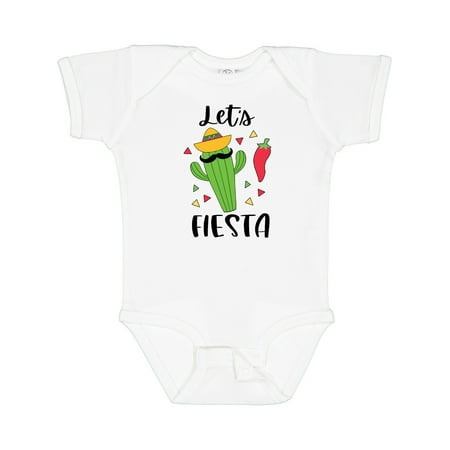 Inktastic Cinco De Mayo Let s Fiesta Cute Cactus with Sombrero Gift Baby Boy or Baby Girl Bodysuit
Inktastic Cinco De Mayo Let s Fiesta Cute Cactus with Sombrero Gift Baby Boy or Baby Girl Bodysuit