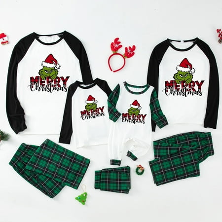 2024 Christmas Grinch Print Family Matching Grinch Fashion Print Pajamas Christmas Top Sleepwear Outfits for Baby Kid Men Women Couples
2024 Christmas Grinch Print Family Matching Grinch Fashion Print Pajamas Christmas Top Sleepwear Outfits for Baby Kid Men Women Couples