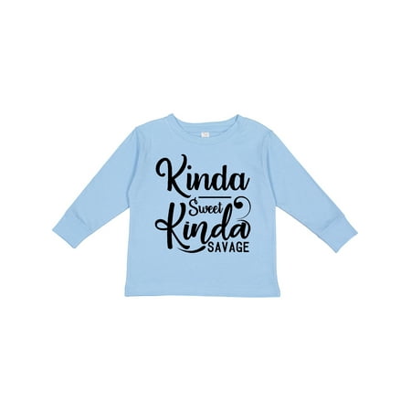 Inktastic Kinda Sweet Kinda Savage Gift Toddler Boy or Toddler Girl Long Sleeve T-Shirt
Inktastic Kinda Sweet Kinda Savage Gift Toddler Boy or Toddler Girl Long Sleeve T-Shirt