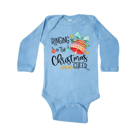 Inktastic Ringing in the Christmas Cheer Bell Stars and Ornaments Gift Baby Boy or Baby Girl Long Sleeve Bodysuit
Inktastic Ringing in the Christmas Cheer Bell Stars and Ornaments Gift Baby Boy or Baby Girl Long Sleeve Bodysuit