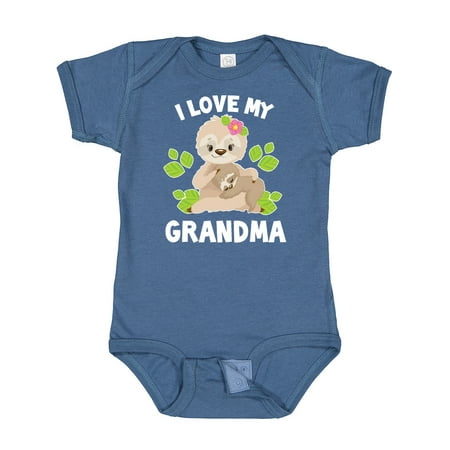 Inktastic Cute Sloth I Love My Grandma with Leaves Gift Baby Boy or Baby Girl Bodysuit
Inktastic Cute Sloth I Love My Grandma with Leaves Gift Baby Boy or Baby Girl Bodysuit
