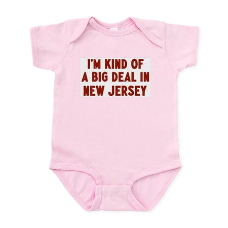 CafePress - Big Deal In New Jersey Infant Bodysuit - Baby Light Bodysuit Size Newborn - 24 Months
CafePress - Big Deal In New Jersey Infant Bodysuit - Baby Light Bodysuit Size Newborn - 24 Months