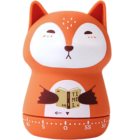 Mechanical Kitchen Timer with Cute Cartoon 60 Minute Animal Timer for Kids Wind Up Dial for Cooking/Reading/do Sports Time Management Shape 1
Mechanical Kitchen Timer with Cute Cartoon 60 Minute Animal Timer for Kids Wind Up Dial for Cooking/Reading/do Sports Time Management Shape 1