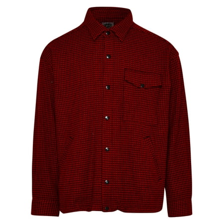 DESTIN Man Camicia Martine In Misto Cashmere Rossa