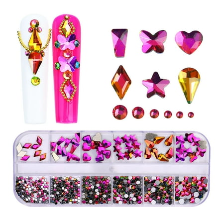 ExtremeWin Nail Rhinestones Crystals Gems Jewels Multi Shapes Flat Back Diamond with for DIY Art Supplies Clothes Shoes Decoration
ExtremeWin Nail Rhinestones Crystals Gems Jewels Multi Shapes Flat Back Diamond with for DIY Art Supplies Clothes Shoes Decoration