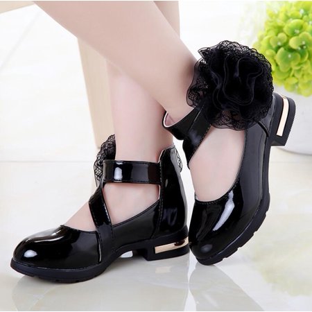 Kids Shoes Girls High Heel Princess Flower Shoes Fashion Children Shoes Leather Fashion Girls Party Dress Wedding Dance 28Black 33(insole 20.3cm)
Kids Shoes Girls High Heel Princess Flower Shoes Fashion Children Shoes Leather Fashion Girls Party Dress Wedding Dance 28Black 33(insole 20.3cm)