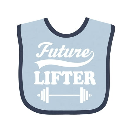 Inktastic Future Lifter Weightlifting Gift Baby Boy Bib