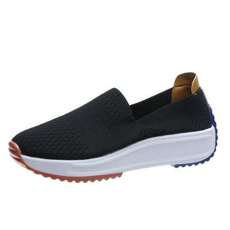 Women‘s Casual Sneakers Breathable & Lightweight Platform Loafers Flying Woven Slip-on Shoes
Women‘s Casual Sneakers Breathable & Lightweight Platform Loafers Flying Woven Slip-on Shoes