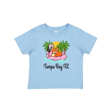 Inktastic Tampa Bay Florida Flamingo Gift Baby Girl T-Shirt