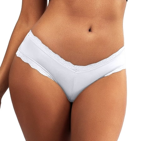 Women Underwear Custom Low Waist Striped Tangas Custom Thongs Cotton Thong Panties for Women White L
Women Underwear Custom Low Waist Striped Tangas Custom Thongs Cotton Thong Panties for Women White L