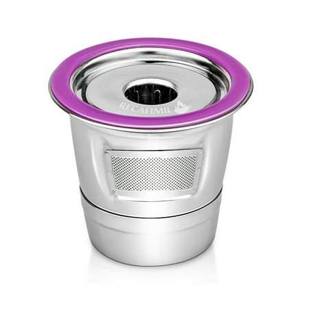 Arealer Stainless Steel Coffee Capsules Coffee Filters Cup Reusable Refillable Coffee Capsule Coffer Set for Keurig 2.0 1.0 Plus
Arealer Stainless Steel Coffee Capsules Coffee Filters Cup Reusable Refillable Coffee Capsule Coffer Set for Keurig 2.0 1.0 Plus