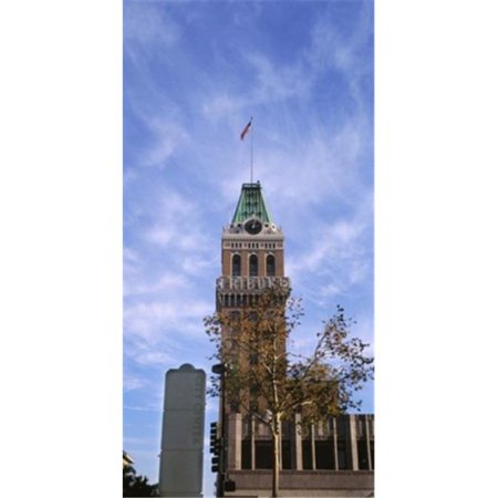 Panoramic Images PPI131111L Low angle view of an office building Tribune Tower Oakland Alameda County California USA Poster Print by Panoramic Images - 12 x 36