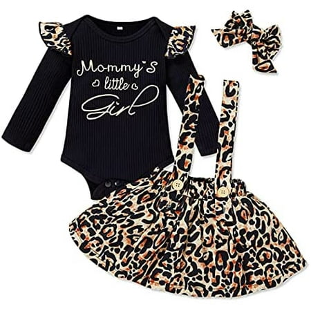 HESHENG 3Pcs Newborn Baby Girls Dress Clothes Ruffle Romper Tops Floral Suspender Skirt Headband Outfit Sets Black 0-3 Months
HESHENG 3Pcs Newborn Baby Girls Dress Clothes Ruffle Romper Tops Floral Suspender Skirt Headband Outfit Sets Black 0-3 Months