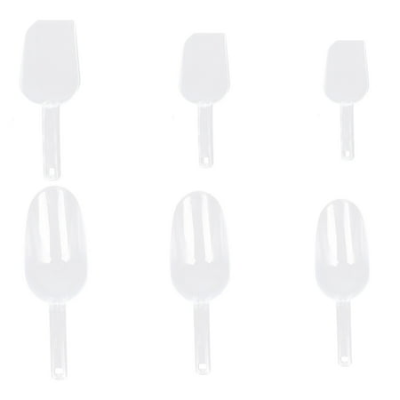 Ice Scoop 6pcs Thickened Food Scoops Multifunctional Flour Shovels Kitchen Ice Scoops