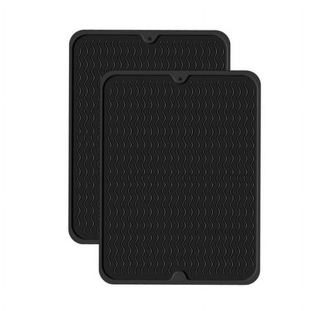 2Pcs Ilicone Drying Mat 40 x 30 cm Silicone Mat Heat Resistant Silicone Mat Non- Drying Mat for Kitchen
2Pcs Ilicone Drying Mat 40 x 30 cm Silicone Mat Heat Resistant Silicone Mat Non- Drying Mat for Kitchen