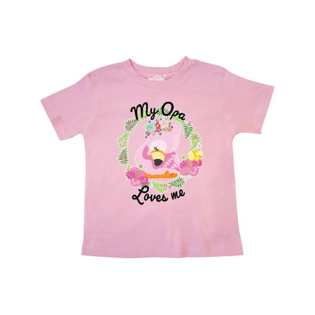 Inktastic Baby Flamingo My Opa Loves Me with Flower Wreath Gift Toddler Boy or Toddler Girl T-Shirt
Inktastic Baby Flamingo My Opa Loves Me with Flower Wreath Gift Toddler Boy or Toddler Girl T-Shirt