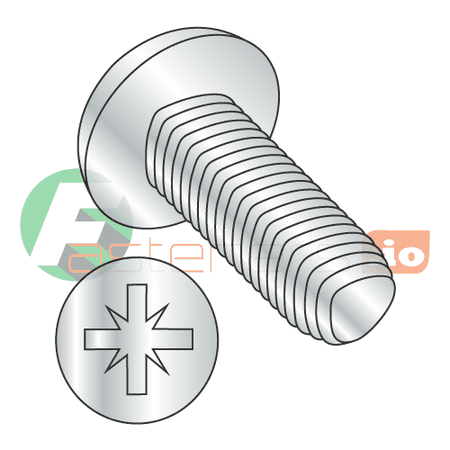 M3-0.5 x 10 mm Full Trilobe Thread Forming Screws / Pozi / Pan Head / Steel / Zinc / DIN7500C (Quantity: 1 000 pcs)
M3-0.5 x 10 mm Full Trilobe Thread Forming Screws / Pozi / Pan Head / Steel / Zinc / DIN7500C (Quantity: 1 000 pcs)