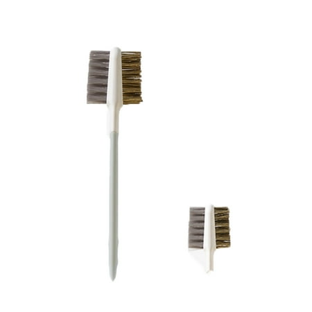 1 Set Dual-side Use Long Handle Cleaning Brush Steel Wire Practical Dense Bristle Scrubbing Brush for Home
1 Set Dual-side Use Long Handle Cleaning Brush Steel Wire Practical Dense Bristle Scrubbing Brush for Home