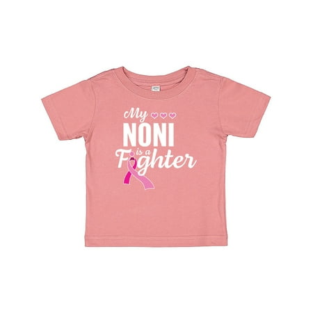 Inktastic Breast Cancer Awareness My Noni is a Fighter Gift Baby Boy or Baby Girl T-Shirt
Inktastic Breast Cancer Awareness My Noni is a Fighter Gift Baby Boy or Baby Girl T-Shirt