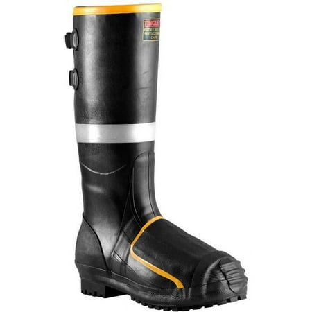 MB816B Metatarsal Steel Toe Boots Black - Size 15
