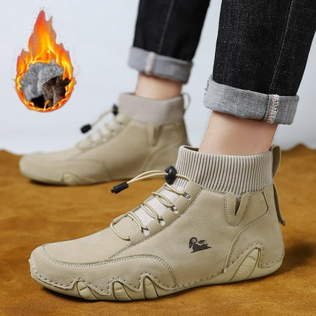 Yolai Mens Shoes High Top Elastic Band Sport Shoes Fashion Casual Shoes Mens Plus Size Ankle Boots
Yolai Mens Shoes High Top Elastic Band Sport Shoes Fashion Casual Shoes Mens Plus Size Ankle Boots
