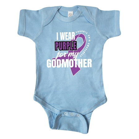 Inktastic Chronic Pain I Wear Purple For My Godmother Gift Baby Boy or Baby Girl Bodysuit
Inktastic Chronic Pain I Wear Purple For My Godmother Gift Baby Boy or Baby Girl Bodysuit