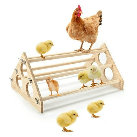 Chicken Perch Wooden Chicken Roosting Bar- Strong Handmade Chicken Gym for Brooder Coop 15.5 x 10.6 x 7 inch
Chicken Perch Wooden Chicken Roosting Bar- Strong Handmade Chicken Gym for Brooder Coop 15.5 x 10.6 x 7 inch