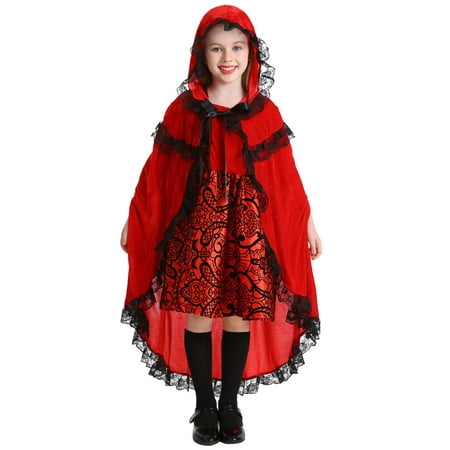 Baby Girls Dresses Autumn Winter Kids Girls Red Dress Stage Story Performance 2 Pieces Dress Cape Children s Clothes Set Long Sleeve Princess Dress Holiday Wear 6-7 Years
Baby Girls Dresses Autumn Winter Kids Girls Red Dress Stage Story Performance 2 Pieces Dress Cape Children s Clothes Set Long Sleeve Princess Dress Holiday Wear 6-7 Years