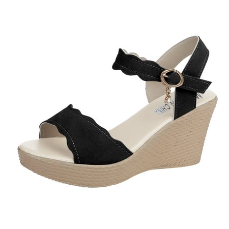 Mackneog Women Sandals Wedge Low Heel Roman Wedge Ladies Elastic Strap Carved Breathable Shoes Thick Soled Wedges Casual Sandals Gift on Clearance
Mackneog Women Sandals Wedge Low Heel Roman Wedge Ladies Elastic Strap Carved Breathable Shoes Thick Soled Wedges Casual Sandals Gift on Clearance