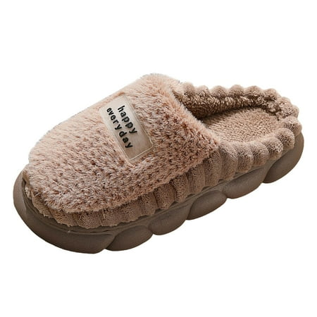 OJSFQUFP Women s Cozy Memory Foam Slippers Men S Home Fashion Thick Soled Half Packed Cotton Slippers Outdoor Indoor Warm Plush Bedroom Shoes Womans Slippers Coffee 40
OJSFQUFP Women s Cozy Memory Foam Slippers Men S Home Fashion Thick Soled Half Packed Cotton Slippers Outdoor Indoor Warm Plush Bedroom Shoes Womans Slippers Coffee 40