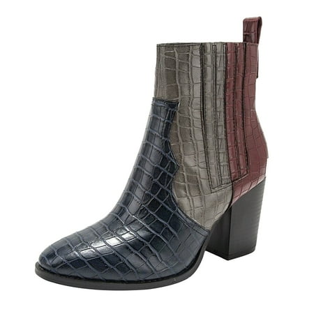 gvdentm Womens Boots Ankle Ankle Boots For Women Pointed Toe Short Booties Chunky Heel Fashion Comfy Boots for Women
gvdentm Womens Boots Ankle Ankle Boots For Women Pointed Toe Short Booties Chunky Heel Fashion Comfy Boots for Women