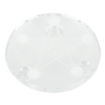 Transparent Jade Pedestal Glass Agate Round Base Crystal Balls Display Stand