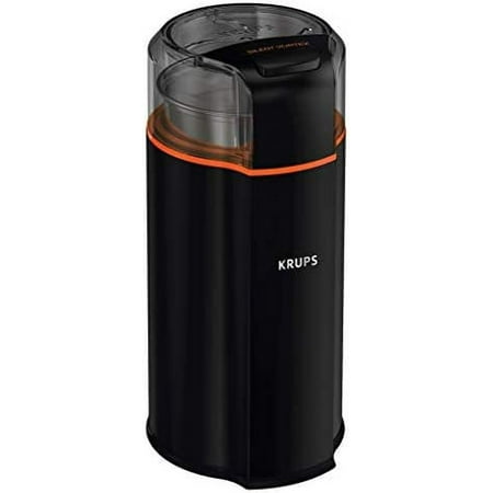 Krups Silent Vortex Stainless Steel and Plastic Coffee and Spice Grinder 12 Cup 5 Times Quieter 175 Watts Coffee Spices Dry Herbs Removable Bowl Dishwasher Safe Bowl Black
Krups Silent Vortex Stainless Steel and Plastic Coffee and Spice Grinder 12 Cup 5 Times Quieter 175 Watts Coffee Spices Dry Herbs Removable Bowl Dishwasher Safe Bowl Black