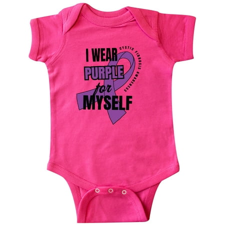 Inktastic I Wear Purple For Myself Cystic Fibrosis Awareness Gift Baby Boy or Baby Girl Bodysuit
Inktastic I Wear Purple For Myself Cystic Fibrosis Awareness Gift Baby Boy or Baby Girl Bodysuit