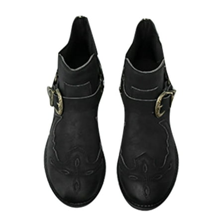 Daeful Ladies Vintage Slip On Block Heels Bootie Formal Anti-Slip Chelsea Boot Walking Chunky Heel Booties Black 8
Daeful Ladies Vintage Slip On Block Heels Bootie Formal Anti-Slip Chelsea Boot Walking Chunky Heel Booties Black 8