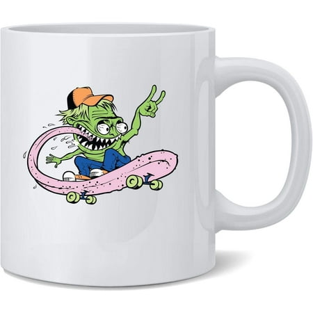 Skateboard Monster Retro Cool Funny Ceramic Coffee Mug Tea Cup Fun Novelty Gift 12 oz
Skateboard Monster Retro Cool Funny Ceramic Coffee Mug Tea Cup Fun Novelty Gift 12 oz
