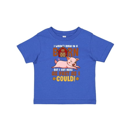 Inktastic Farmer Funny Born in a Barn Gift Toddler Boy or Toddler Girl T-Shirt
Inktastic Farmer Funny Born in a Barn Gift Toddler Boy or Toddler Girl T-Shirt