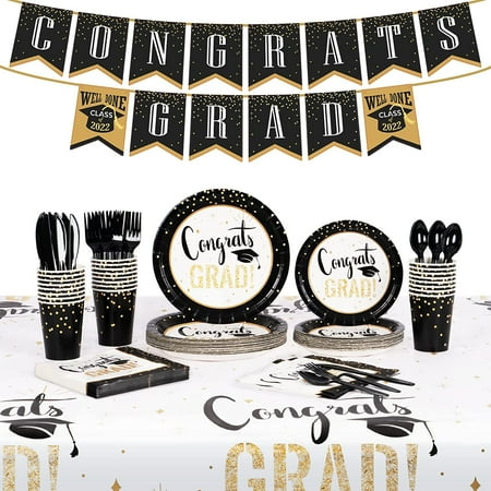 Graduation Party Supplies Serves 24 Graduation Party Decorations 2022 Includes Pre-strung Banner 54 x 108 Tablecloth
Graduation Party Supplies Serves 24 Graduation Party Decorations 2022 Includes Pre-strung Banner 54 x 108 Tablecloth