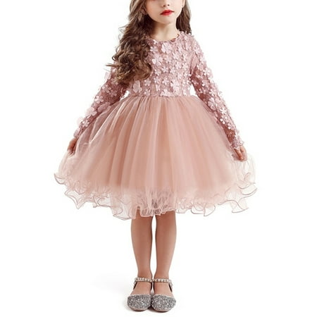 Toddler Baby Girls Princess Dress Kids Long Sleeve 3D Lace Flowers Patchwork Sundress Ruffle Tulle Tutu Dress Clothes
Toddler Baby Girls Princess Dress Kids Long Sleeve 3D Lace Flowers Patchwork Sundress Ruffle Tulle Tutu Dress Clothes