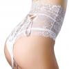 RPVATI Women Sexy Lace Floral Stretch Briefs Ladies High Waisted Underwear Panties